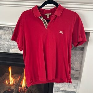 Authentic Burberry men’s polo